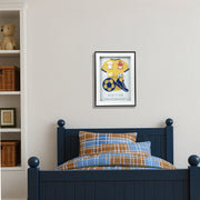 Football Fever Frame Home Decor| Wall Decor| Wall Hanging| Football Frame